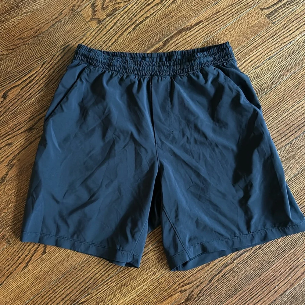 Lululemon Black Pocket Athletic Active Shorts
